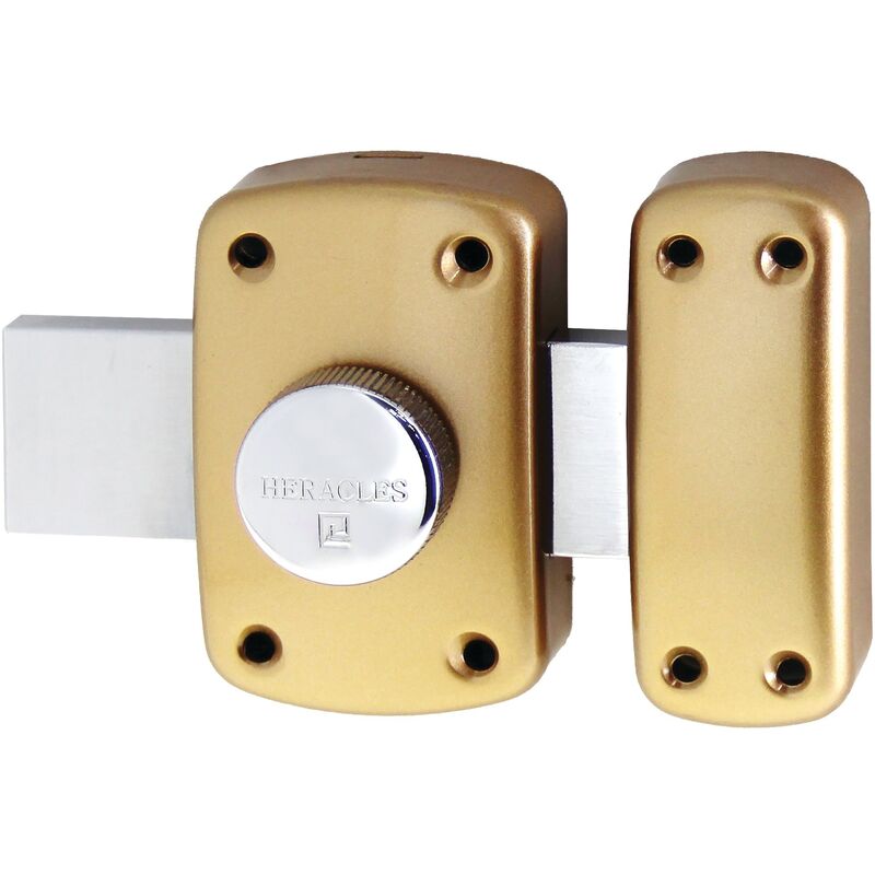 Verrou à bouton 5 goupilles 5G cylindre 45mm 4 clés Heracles C5-10020451