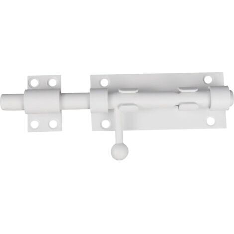 Verrou coulissant en acier inoxydable 5 pouces – Sécurité renforcée pour portes intérieures et extérieures – Installation facile