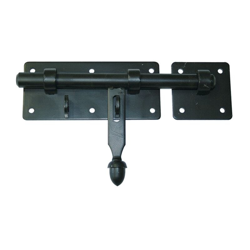 TORBEL Verrou d'écurie porte-cadenas D18 Finition: Noir