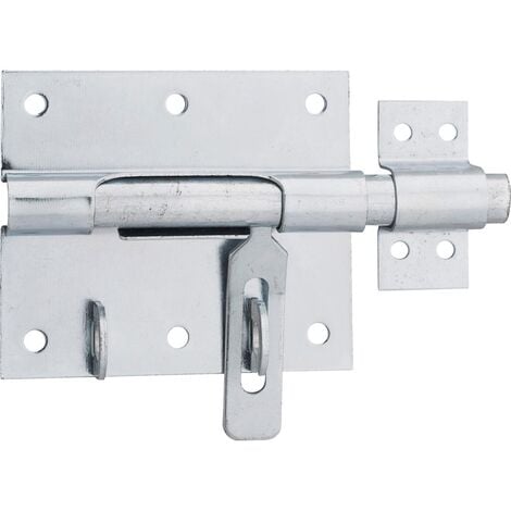 Verrou de box porte cadenas Ø 15 mm / L : 100 mm - Sud Bois