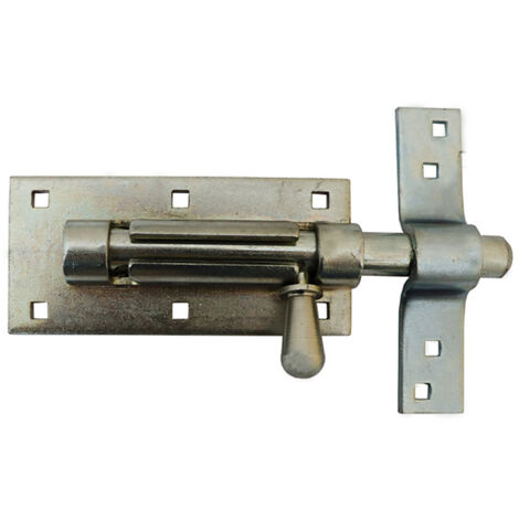 Verrou de box porte cadenas renforcé bichromaté - MERMIER - M-467163