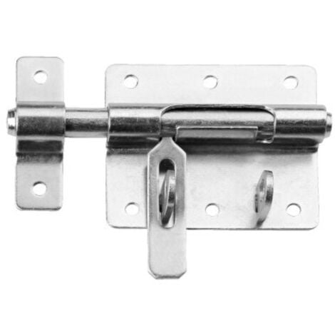 AUTRES Verrou de box porte-cadenas acier zingué - BOURG INDUSTRIE Argent 10 10 Zingué