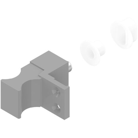 Verrou de condamnation LA CROISEE DS Verrou 6201 gris pêne 9 mm