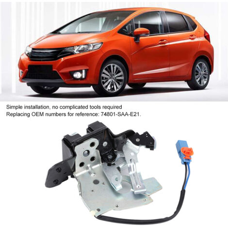Verrou de hayon arrière avec actionneur 74801-SAA E21 pour Honda Jazz Stream Civic