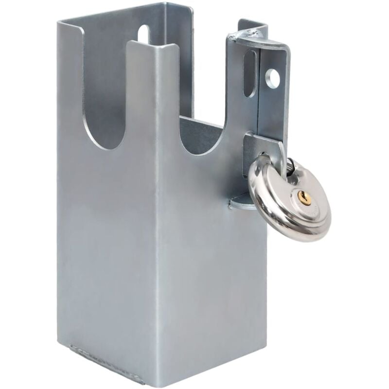 Vidaxl - Verrou de l'attelage Argenté 11x11x23,5 cm Acier