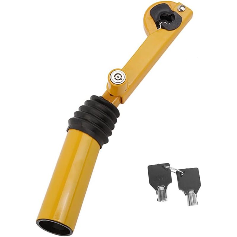 Verrou de Levier de Vitesse Universel pour Frein à Main de Voiture, verrou de sécurité antivol en Acier Inoxydable pour camions, SUV, remorques –