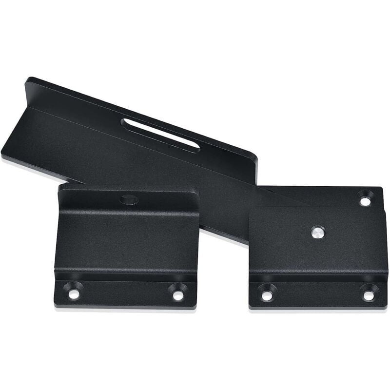 SNQ - Verrou de portail robuste, loquet de porte réglable avec trou de cadenas pouvant être cadenassé pour plus de sécurité, pour portail de porte de