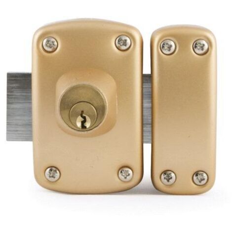 Verrou de porte à 2 entrées varié cylindre de 50 IFAM FRANCE 27500