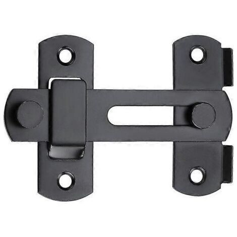 Verrou de porte à angle droit à 90°, verrou de sécurité à angle droit à 90°, loquet de porte coulissante
