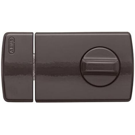 Verrou de porte à languettes ABUS Ref 2110-[Couleur:Brun]