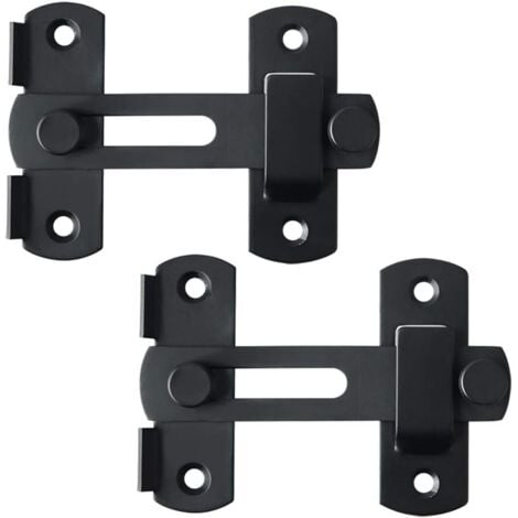 Lot De 4 Charnières à Sangle, Charnières De Porte D'abri De Jardin De 7 Cm Charnieres En T Robustes Avec Vis Pour Clotures En Bois Portes De Cour Portail De Grange Noir 90656377