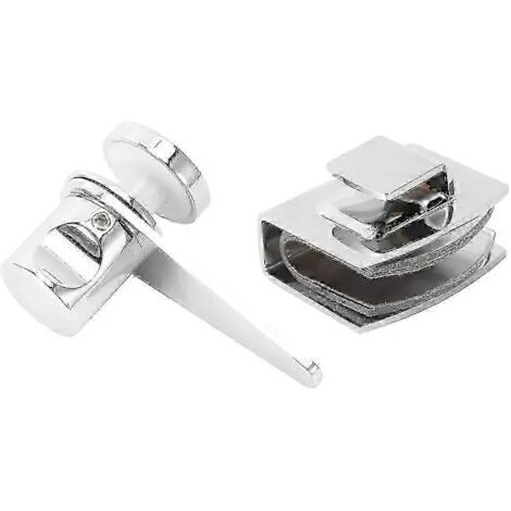 Verrou de porte de salle de bain en verre, verrou de porte de douche, loquet de portail-AquaForge