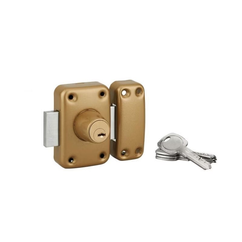 Ateliers 28 - Verrou de porte - [Marque] - Sécurité renforcée pour portes et fenêtres