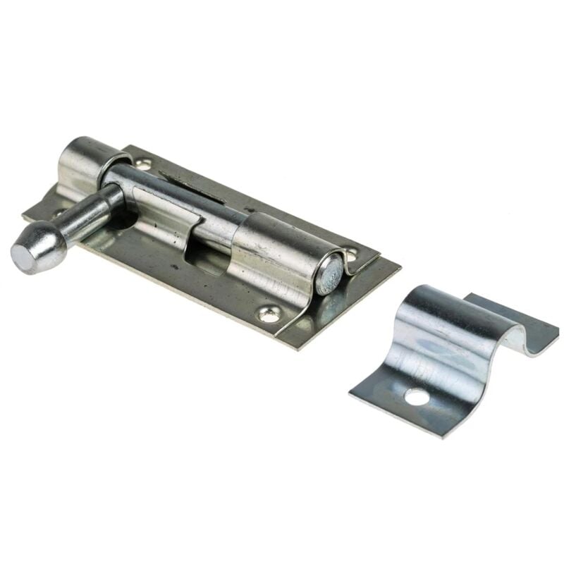 Verrou de porte Rs Pro en Acier, Cadenassable, Finition Zingué, 85mm ( Prix pour Paquet de 10 )