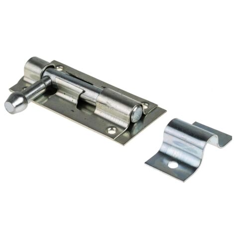 Verrou de porte RS PRO en Acier, Cadenassable, Finition Zingué, 85mm ( Prix pour Paquet de 10 )