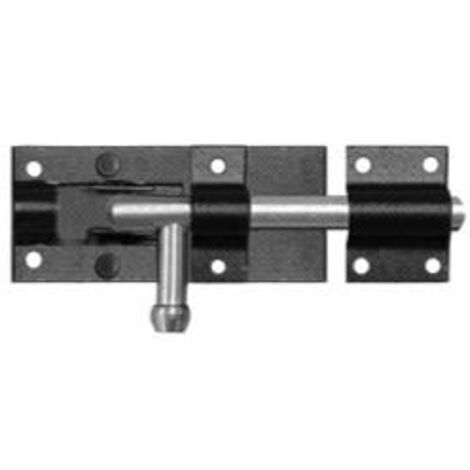 Verrou de porte RS PRO en Acier , Finition Revêtement poudré noir ( Prix pour 1 )