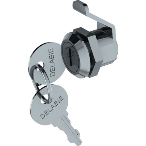 Verrou de remplacement Delabie pour porte-papier toilette 2 rouleaux