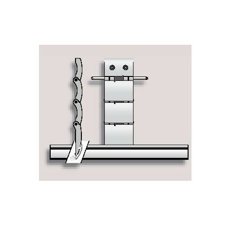 Verrou de sécurité Blocksur 3 maillons pour lames 8 mm somfy