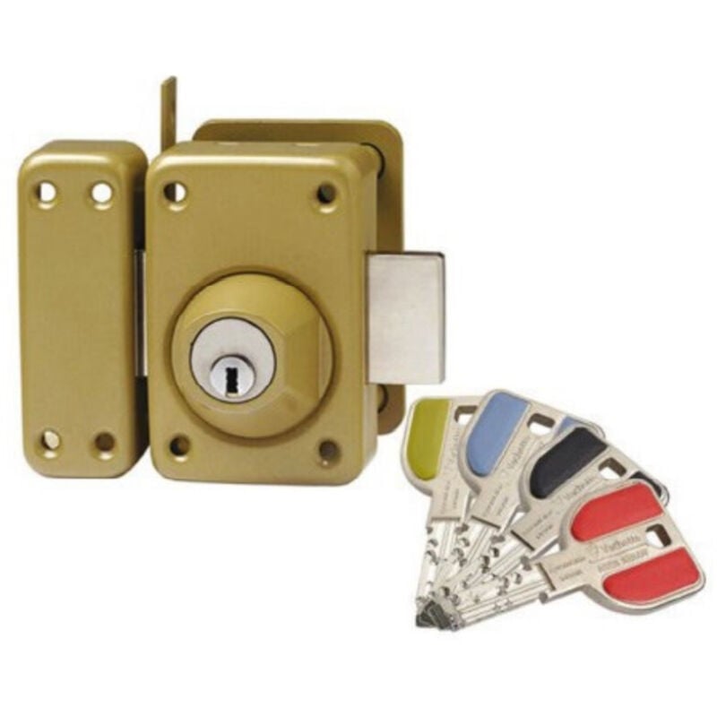 Verrou à double entrée A2P radialis cylindre de 45mm 4 clés Vachette 27313000