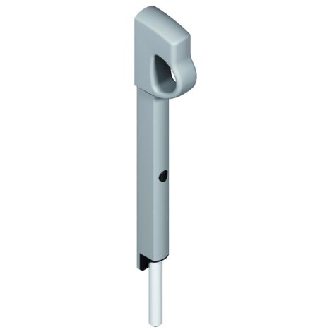 Verrou en applique pour menuiserie aluminium DANAOS 6362 - noir RAL 9005 - LA CROISEE DS