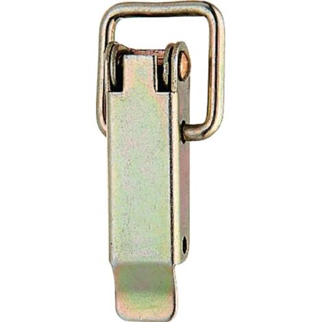 Verrou fermeture H.94mm Larg.24mm acier galvaniséà chaud jaune.GAH (Par 25)