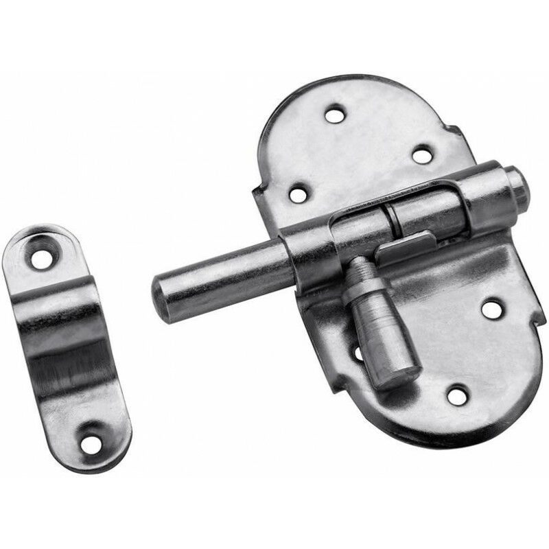 Verrou à grenailles avec ressort Acier galvanisé