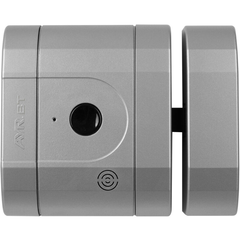 Verrou int-LOCK Bluetooth avec 2 télécommandes + app pour Smartphone, finition Chrome Mat AYR