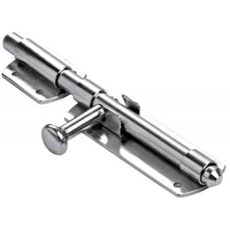 Verrou lourd tringle ronde, longueur 240 mm, pêne Ø 16 - COMMUNELLO
