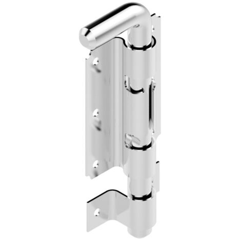 Verrou Pistolet, Inox, Gâche, L.165 mm, pour Portail et Portillon