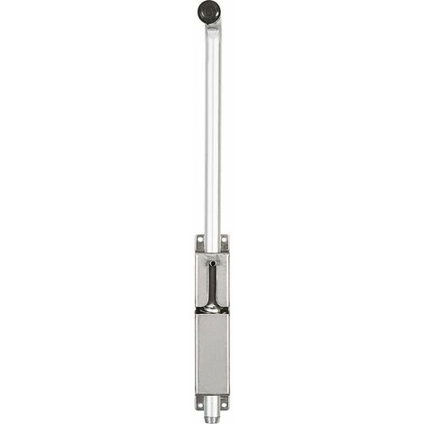 Verrou réversible corps inox 304 tige aluminium anodisé course de 40 mm - TIRARD