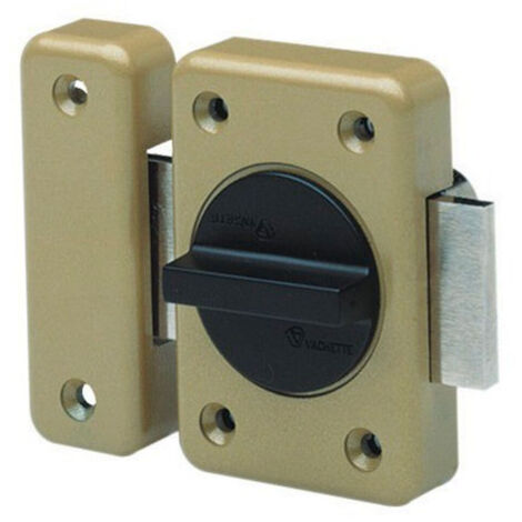 Verrou à Bouton ISEO 40mm - Livré Avec 12 Clés - Neuf - Pour Porte De Sécurité