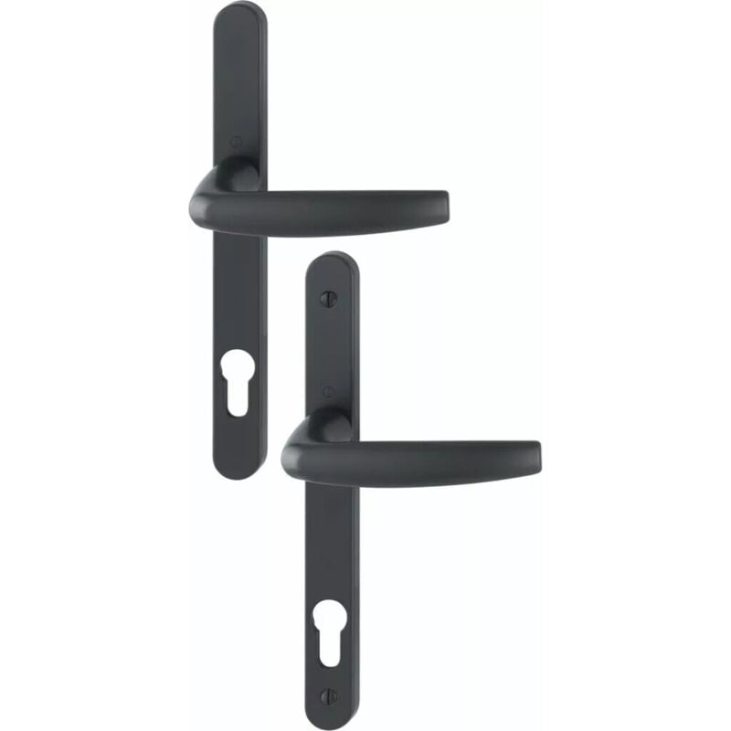 Verrou semi-fixe à levier en applique OF2 jeu de 12 mm l 190 mm feuillure 18 x 8 mm Ferco