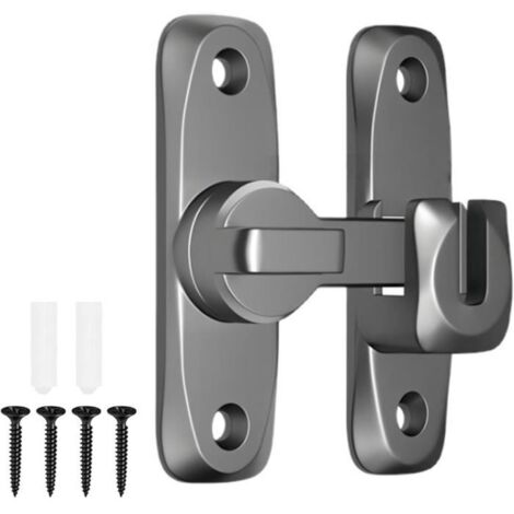 Verrou serrure de fermeture Modèle - Alliage de zinc - Installation facile - Sécurité renforcée