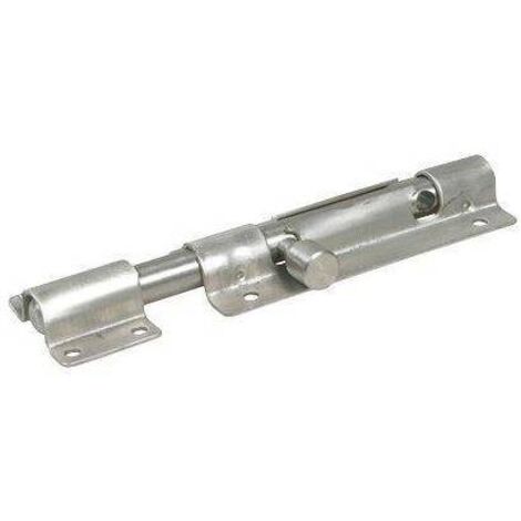 Verrou targette porte cadenas INOX