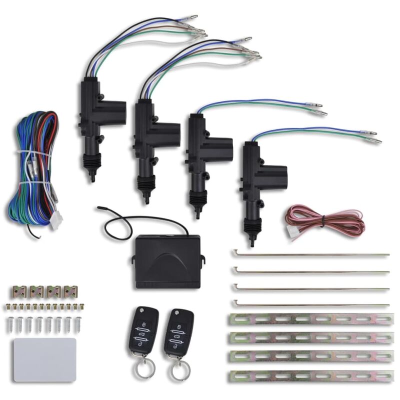 Verrouillage centralisé auto 2 clés télécommande VW/Audi/Skoda