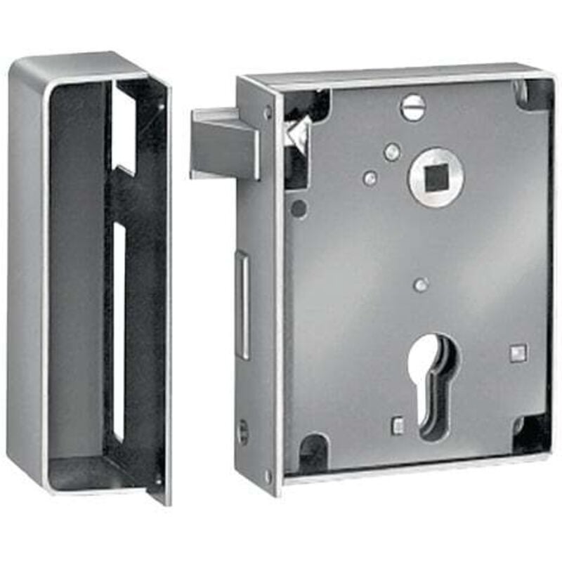 Serrure à gâche 2 din g.PZW suéd. vers l'intérieur 60mm - 10140 - AMF