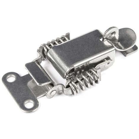 Verrouillage en Acier inoxydable,verrouillable,Ressort de rappel ( Prix pour Paquet de 2 )