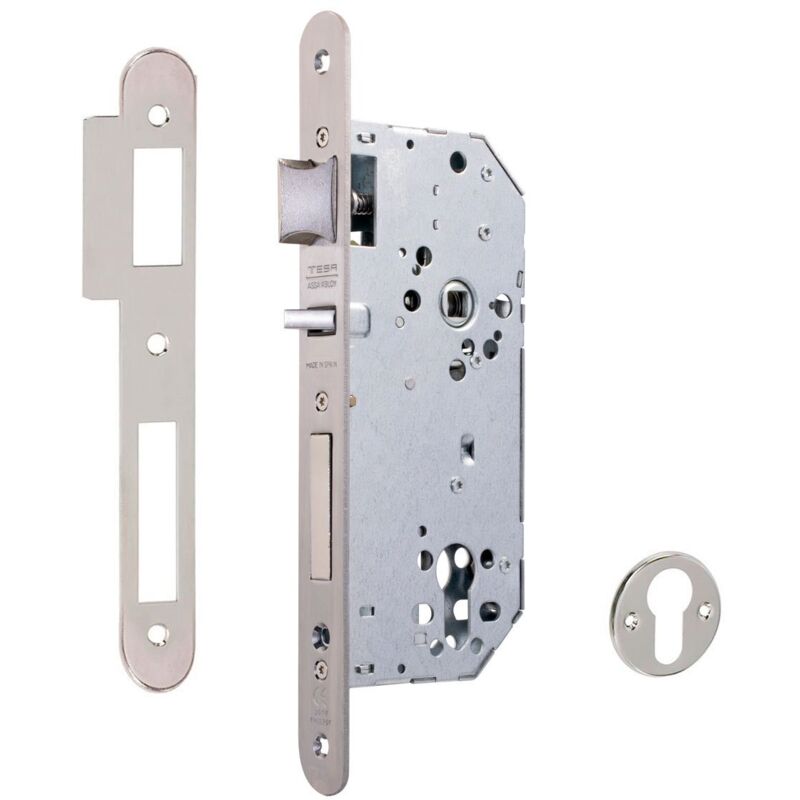 Tesa Assa Abloy - Tesa Lock Antip.4030F.50 Inox N.8 P.Rouge.Rev.