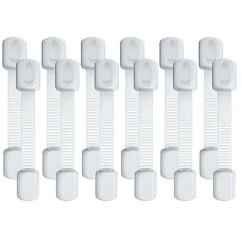 Ahlsen - Verrouillage Sécurité, Sécurité Enfant Portes, Protection Enfant Meuble,12 Securite Porte Enfant,Bloque Porte Bébé Verrouillage Sécurité