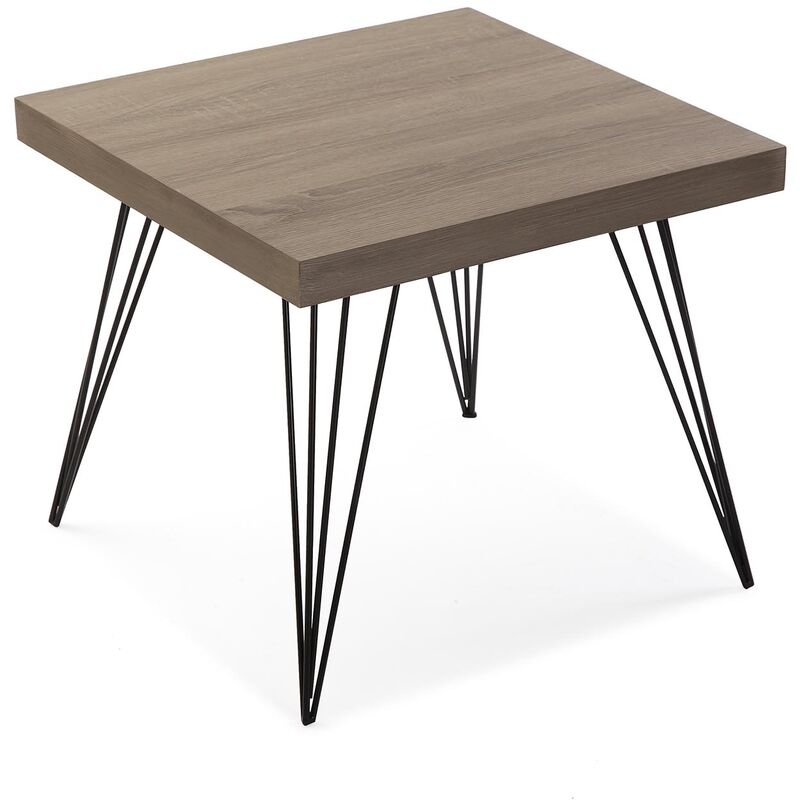 versa - denver table d'appoint pour le salon, la chambre ou la cuisine. table basse auxiliaire moderne, , dimensions (h x l x l) 43 x 50 x 50 cm,