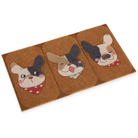 VERSA felpudo puppies 40x70 cm , Felpudo Puppies 40x70cm Marca Versa Material: Poliéster Medidas aprox.: 40 x 2 x 70 cmIdeal para realzar cualquier entrada, es resi