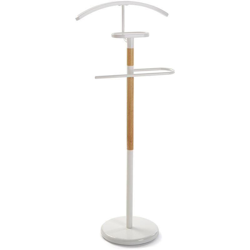

Holstebro Galán de Noche Moderno Multifuncional, 112x28,8x46,5cm - Blanco - Versa