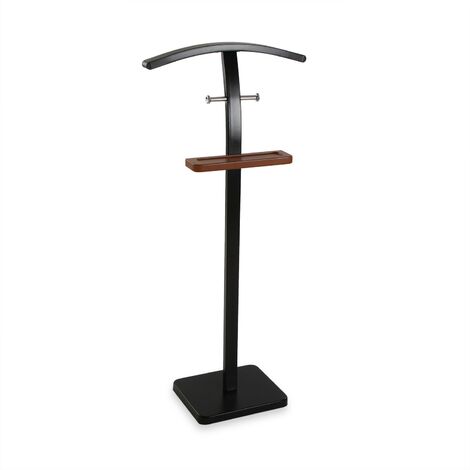 SKM Appendiabiti Servomuto 49x41x108 cm Nero 