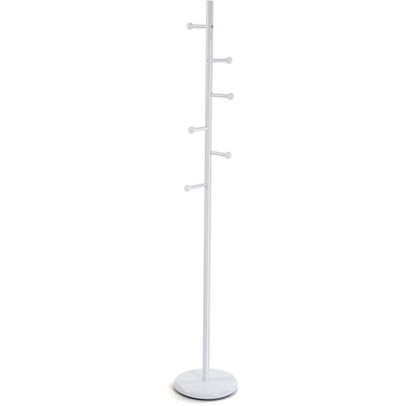 

Versa Malai Perchero de Pie de Estilo Minimalista, 170x28x28cm - Blanco