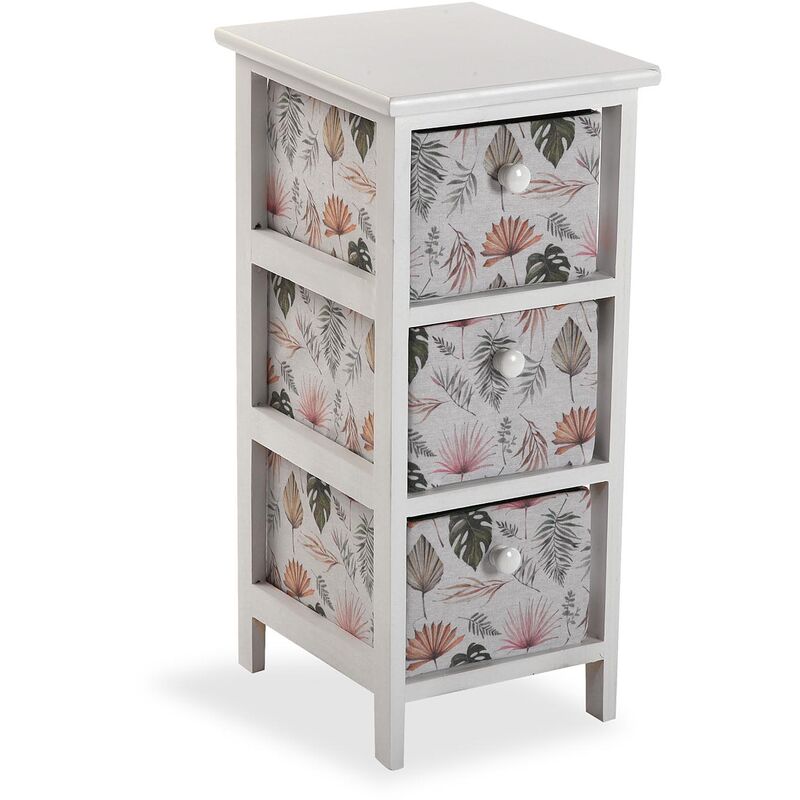 

Roxanne Mueble para el Baño, 56x25x30cm - Blanco, verde y rosa - Versa