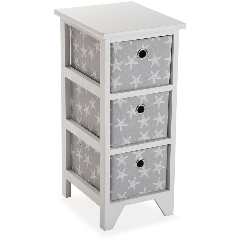 

Versa Starfish Mueble para el Baño, 58x29x23cm - Gris