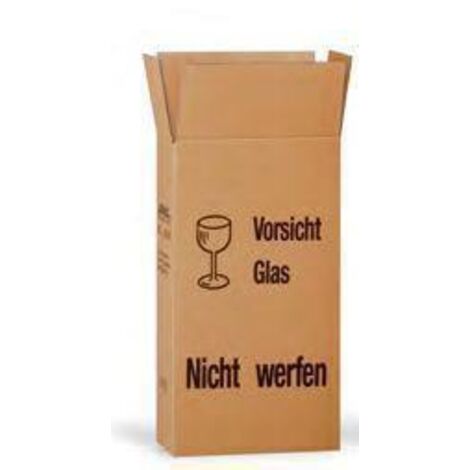 Versandkarton Maße 205x110x380mm Qualität 2.3BC braun postgeprüft TRANSPAK