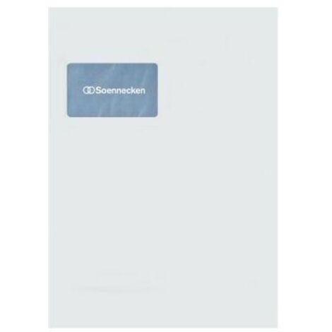 Versandtasche Premium DIN C4 229 x 324 mm (B x H) mit Fenster 120g/m² mit Haftklebung Papier ohne Fadenverstärkung weiß 25 St./Pack.