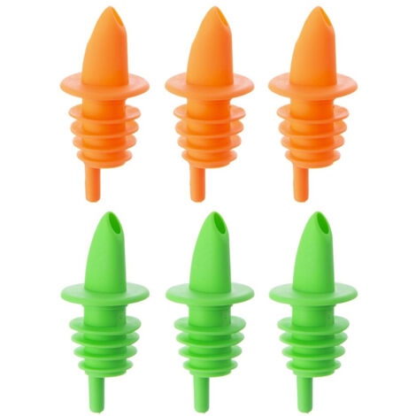 Versatore flessibile per bottiglie, 6 pezzi.