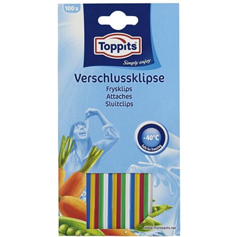 Verschlußclips 100er Karte